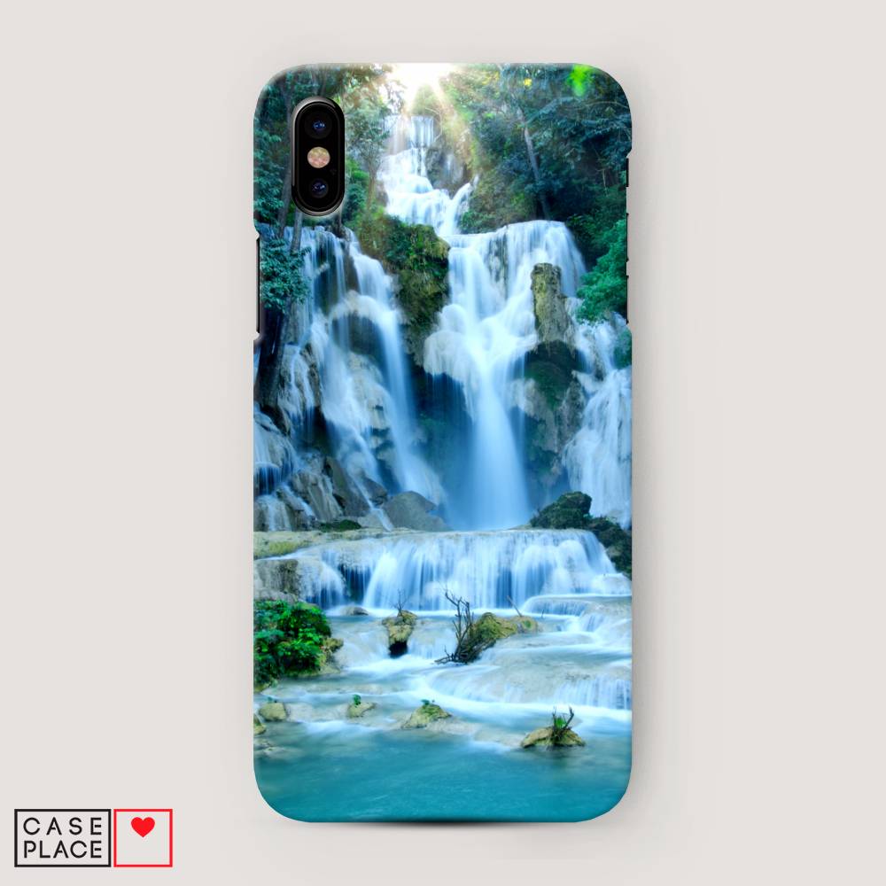 

Пластиковый чехол "Водопад 8" на Apple iPhone XS Max (10S Max), 11920-3