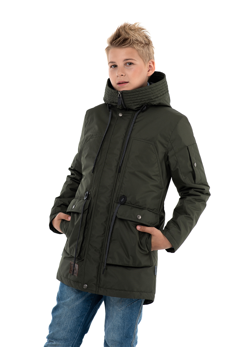 

Парка демисезонная дл мальчика Талви 123203