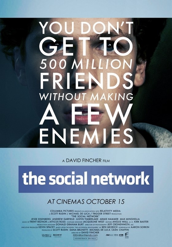 

Постер к фильму "Социальная сеть" (The Social Network) 50x70 см