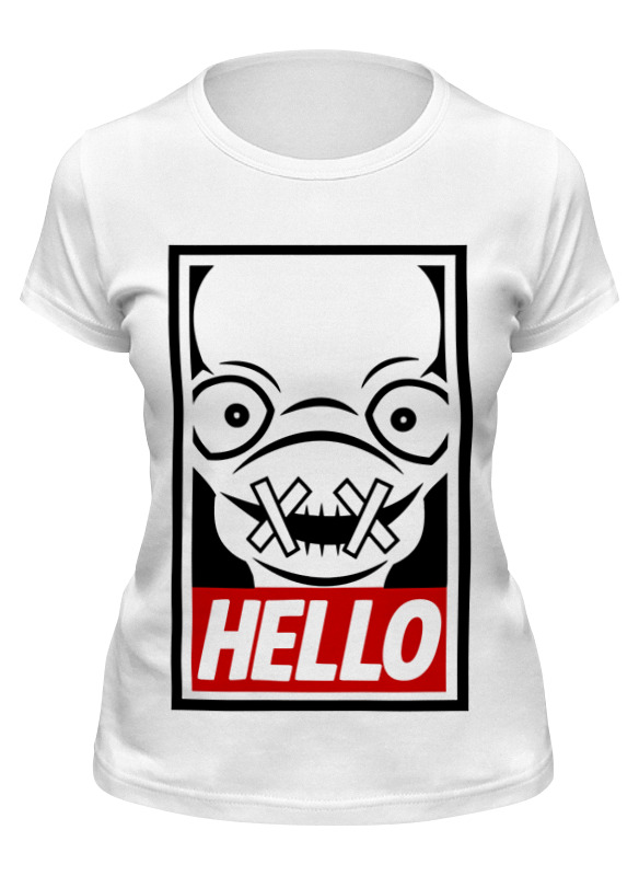 

Футболка женская Printio Abe’s (oddworld) белая XL, Белый, Abe’s (oddworld)