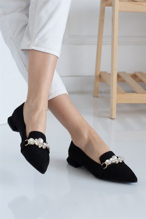 

Балетки женские Shoes Bellas 1197 черные 40 EU (доставка из-за рубежа), 1197