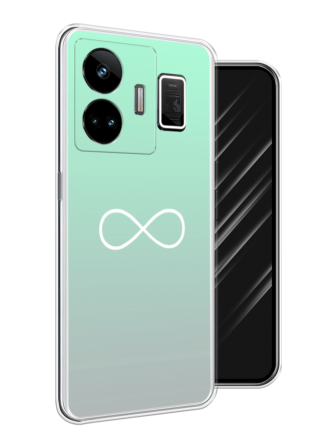 

Чехол Awog на Realme GT Neo 5 5G/GT 3 "Бесконечность от Тиффани", Бирюзовый, 2513650-1