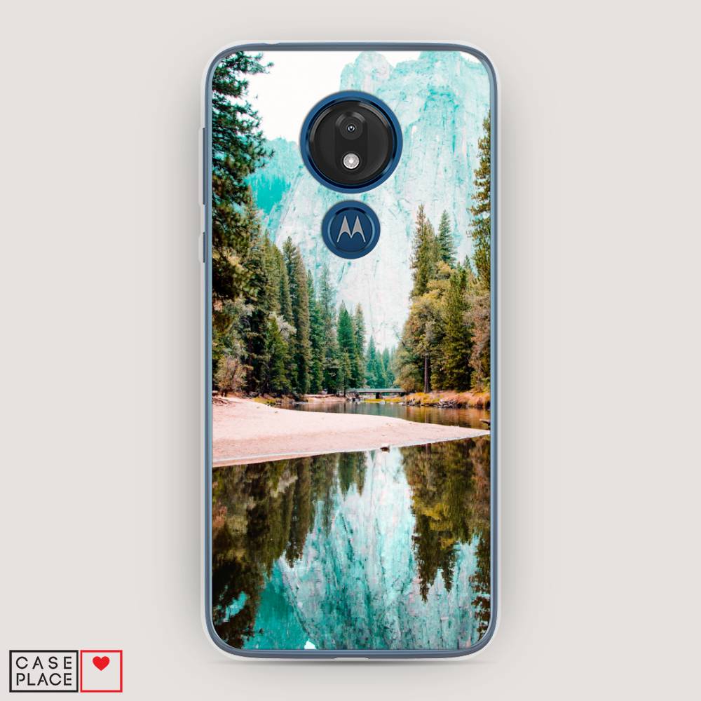 

Чехол Awog на Motorola Moto G7 / Моторола Мото G7 "Горы 11", Разноцветный, 241150-4