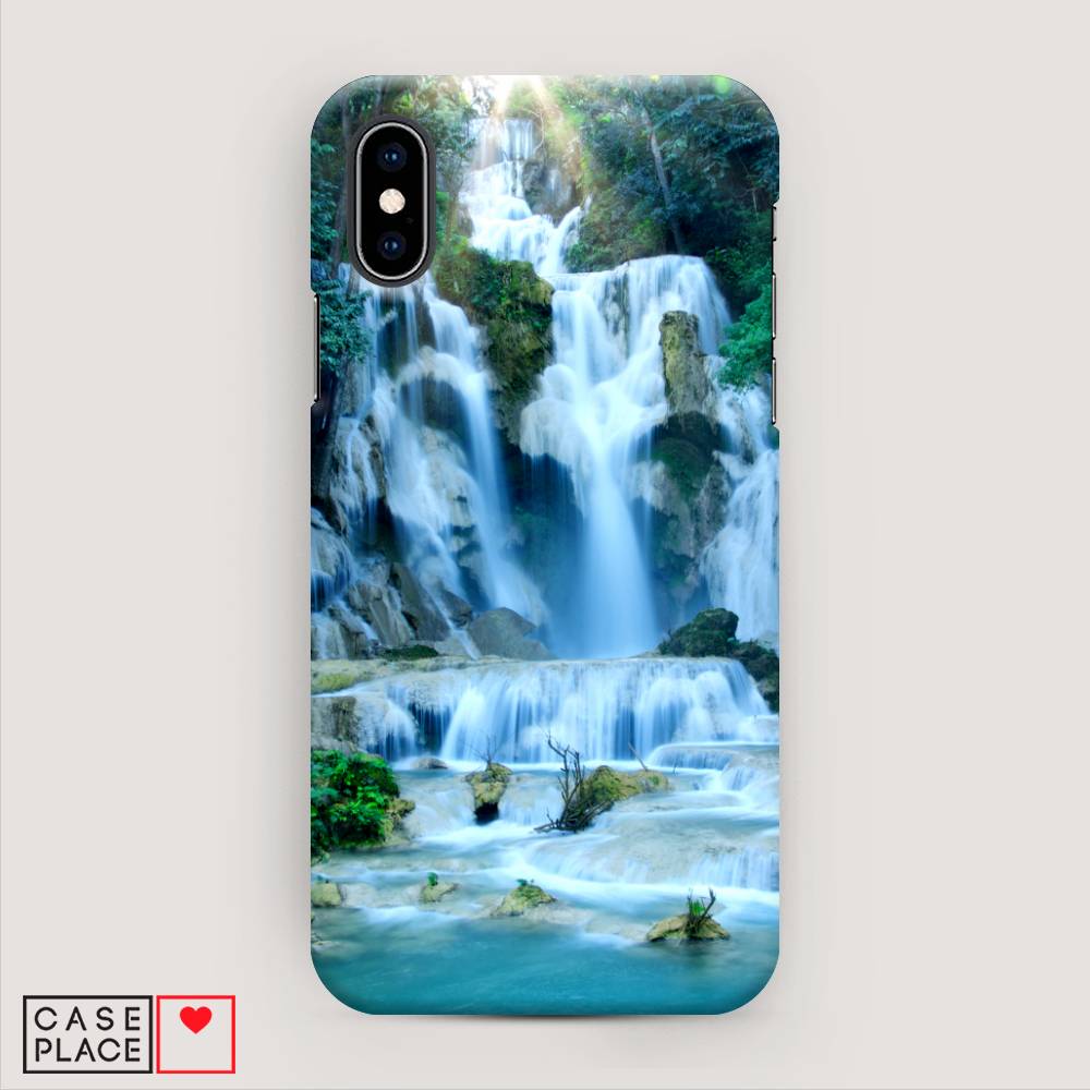 

Пластиковый чехол "Водопад 8" на Apple iPhone X (10), 11020-3