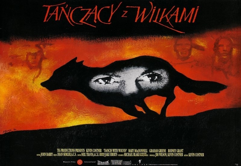 

Постер к фильму "Танцующий с волками" (Dances with Wolves) A2