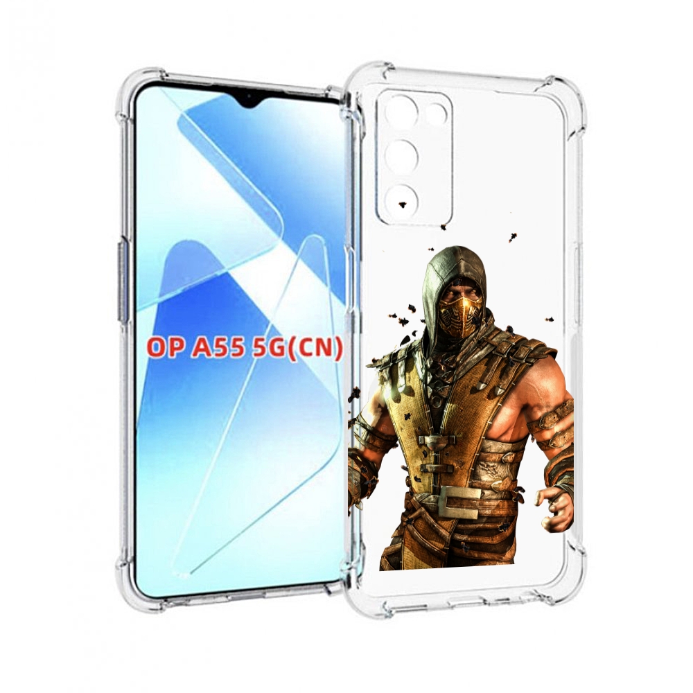 

Чехол MyPads Mortal Kombat scorpion для Infinix Zero X Neo, Прозрачный, Tocco