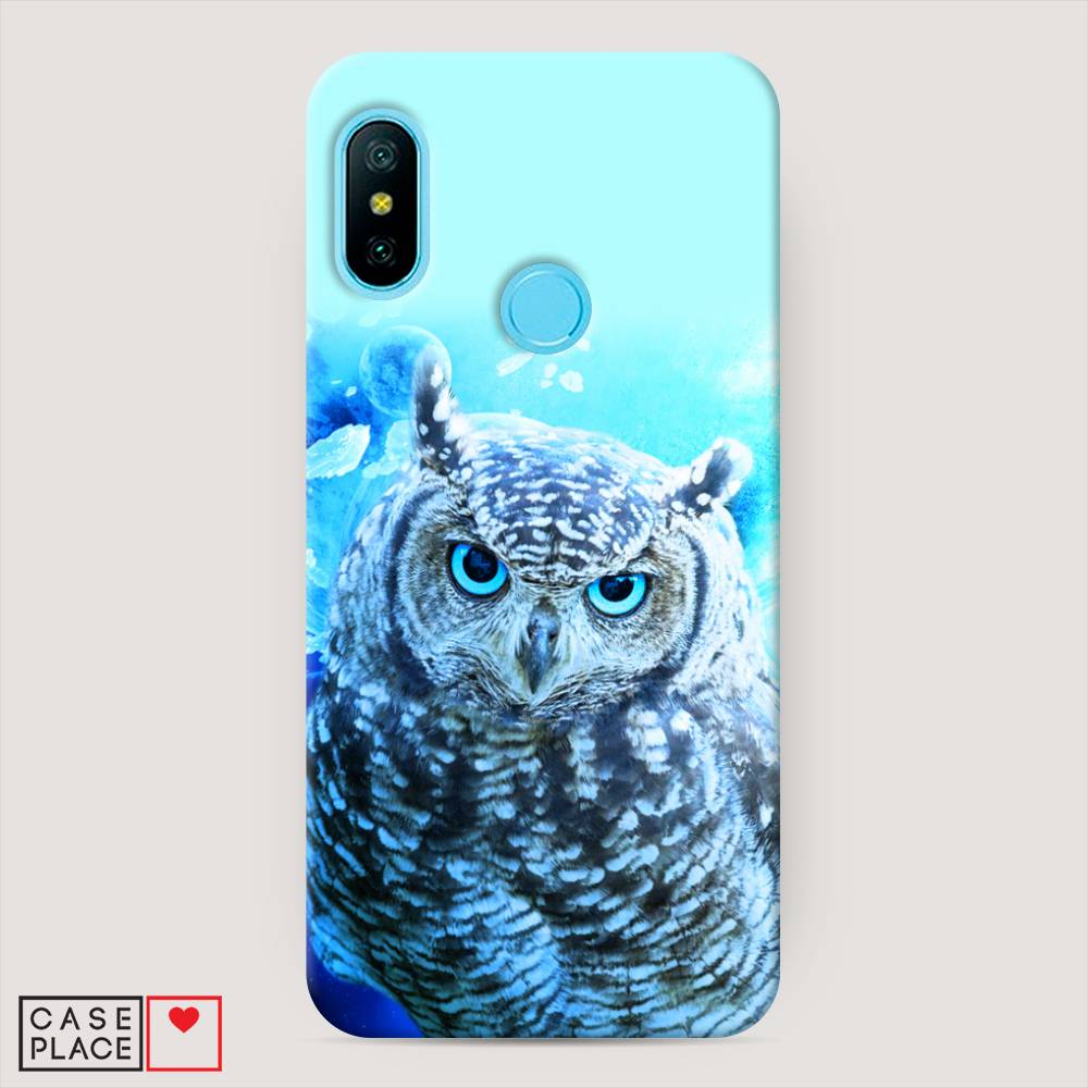 

Пластиковый чехол "Сова арт 7" на Xiaomi Redmi 6 Plus, 33920-1