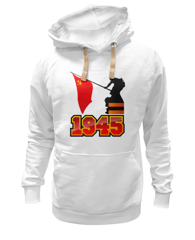 

Худи унисекс Printio 1945 флаг белое XL, Белый, 1945 флаг
