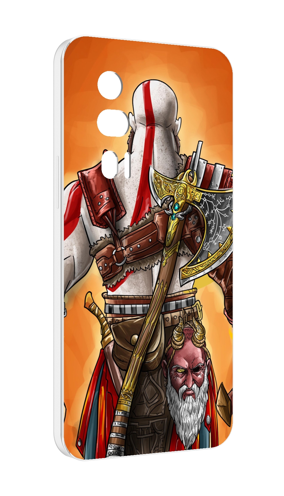 

Чехол MyPads God of War для Xiaomi Redmi K60 противоударный, Tocco