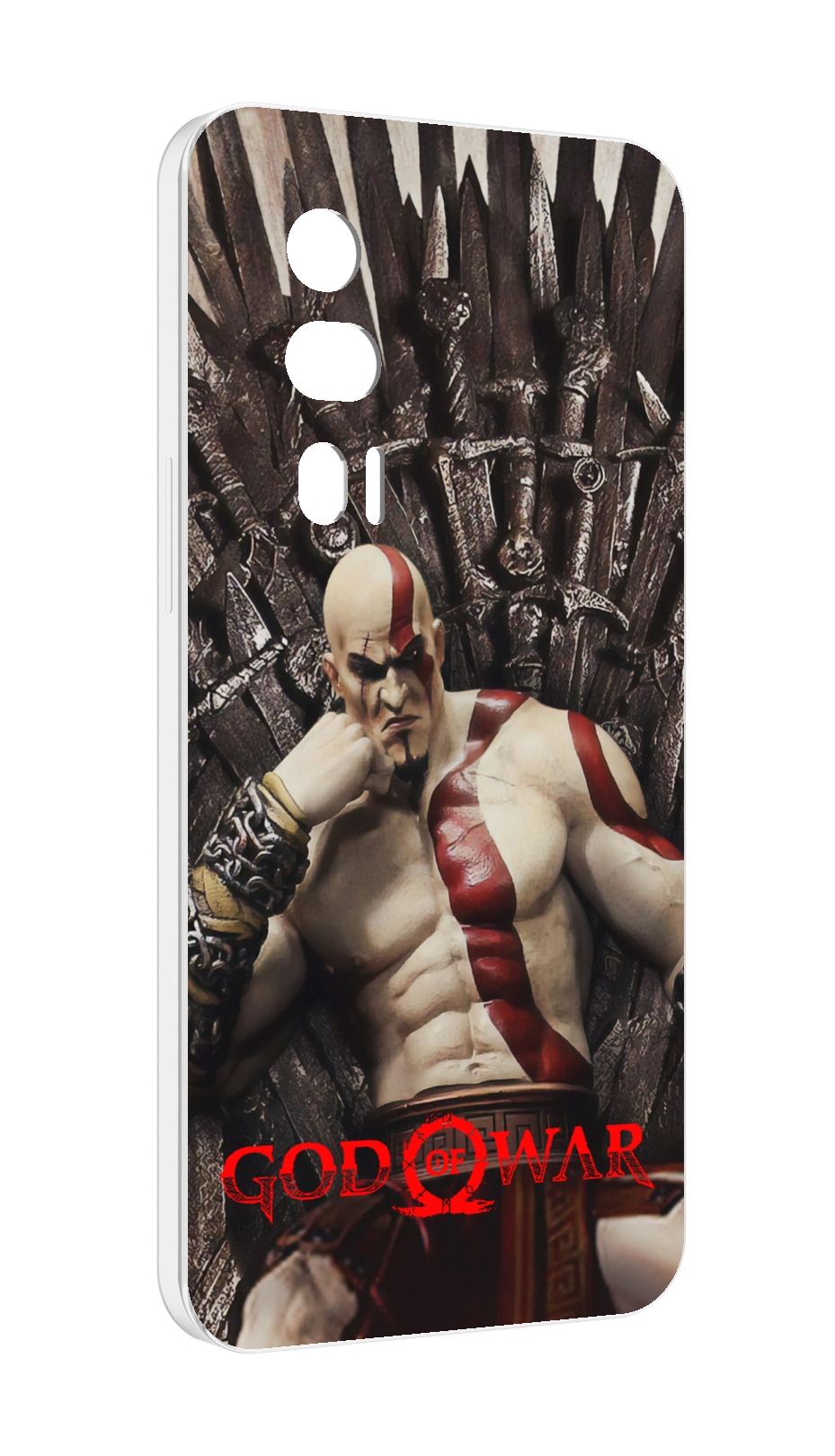 

Чехол MyPads God of War Кратос для Xiaomi Redmi K60 противоударный, Tocco