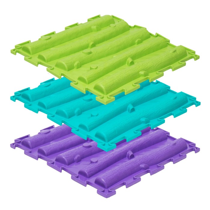 фото Массажный коврик 1 модуль «орто. лесенка», жёсткий, цвета микс orto