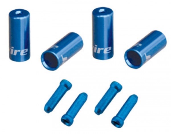 

Jagwire наконечники оболочек (10х4,5мм, 6х5мм) и тросов (4шт.) синие. комплект, Синий, Jagwire наконечники оболочек (10х4,5мм, 6х5мм) и тросов (4шт.) синие. комплект