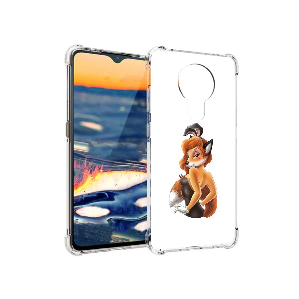 

Чехол MyPads Tocco для Nokia 5.3 баронесса (PT227052.106.227), Прозрачный, Tocco