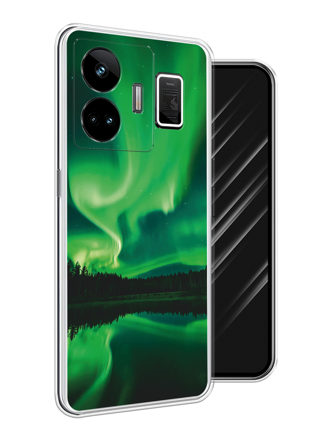 

Чехол Awog на Realme GT Neo 5 5G/GT 3 "Ночные пейзажи 7", Зеленый;черный, 2513650-1