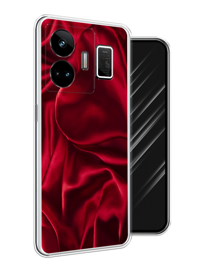 

Чехол Awog на Realme GT Neo 5 5G/GT 3 "Текстура красный шелк", 2513650-1