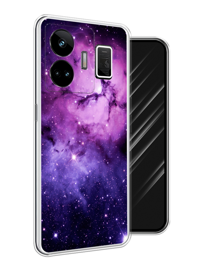 

Чехол Awog на Realme GT Neo 5 5G/GT 3 "Космос 18", Фиолетовый;черный;белый, 2513650-1