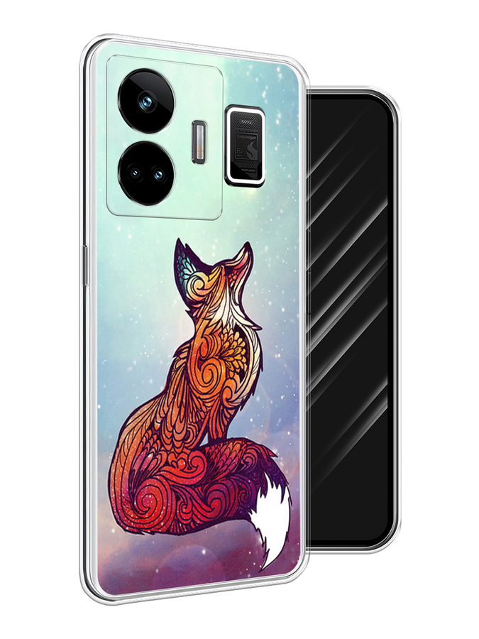 

Чехол Awog на Realme GT Neo 5 5G/GT 3 "Лиса 1", Голубой;фиолетовый, 2513650-1