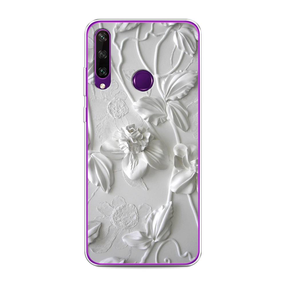 

Чехол Awog на Huawei Y6p "Гипсовые цветы", 6103250-7