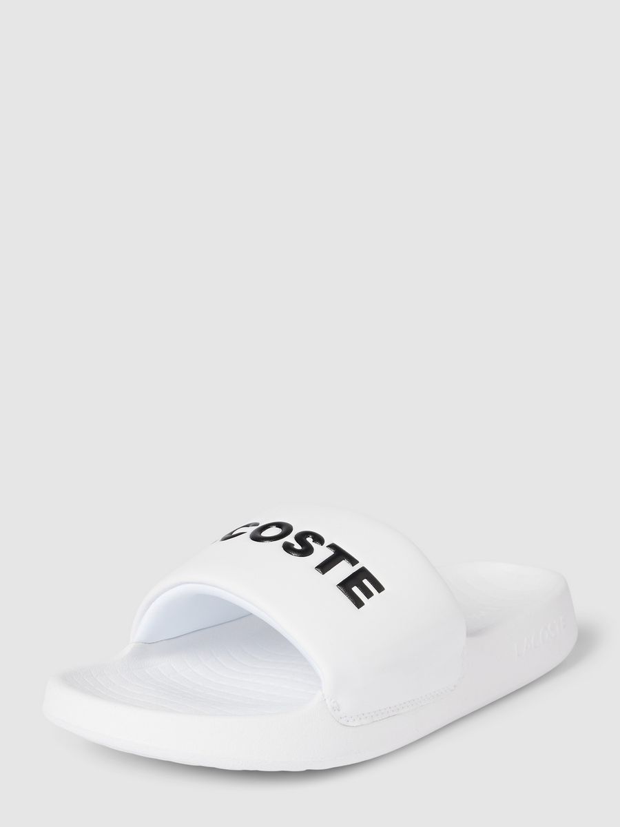 Сланцы мужские Lacoste 47CMA0025 белые 40.5 EU