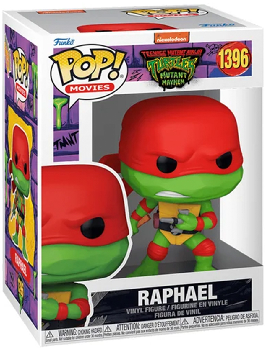 

Фигурка Funko POP! Movies. Teenage Mutant Ninja Turtles: Raphael 1396, Pop!