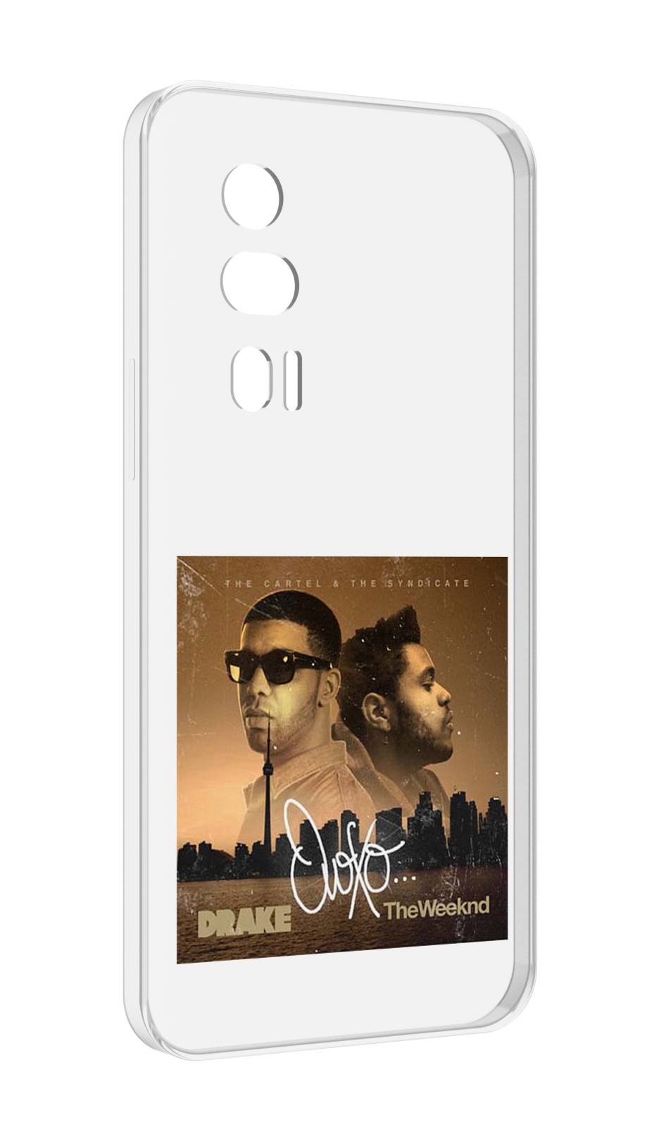 

Чехол MyPads Drake & The Weeknd - OVOXO для Xiaomi Redmi K60 противоударный, Tocco