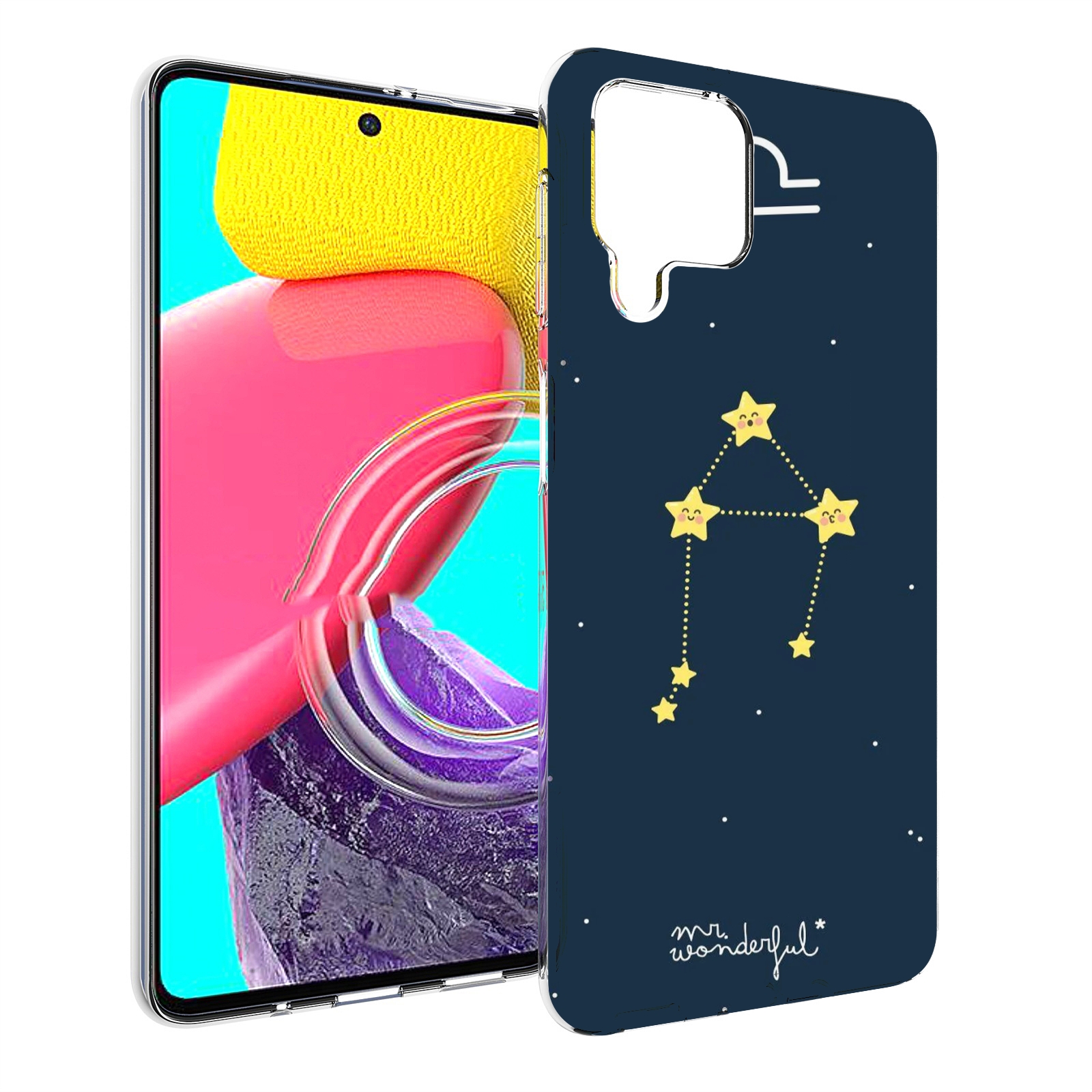 

Чехол Mypads Знак-Зодиака-Весы-1 Для Samsung Galaxy M53 (Sm-M536), Прозрачный, Tocco