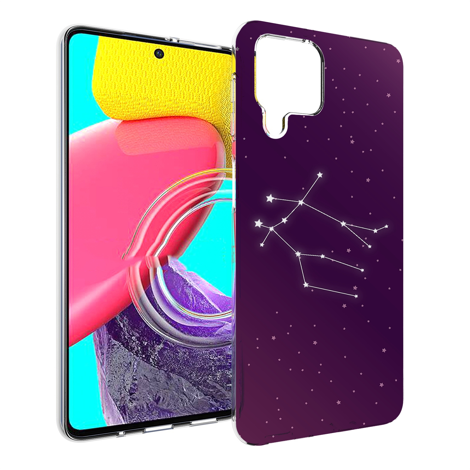 

Чехол Mypads Знак-Зодиака-Близнецы-4 Для Samsung Galaxy M53 (Sm-M536), Прозрачный, Tocco