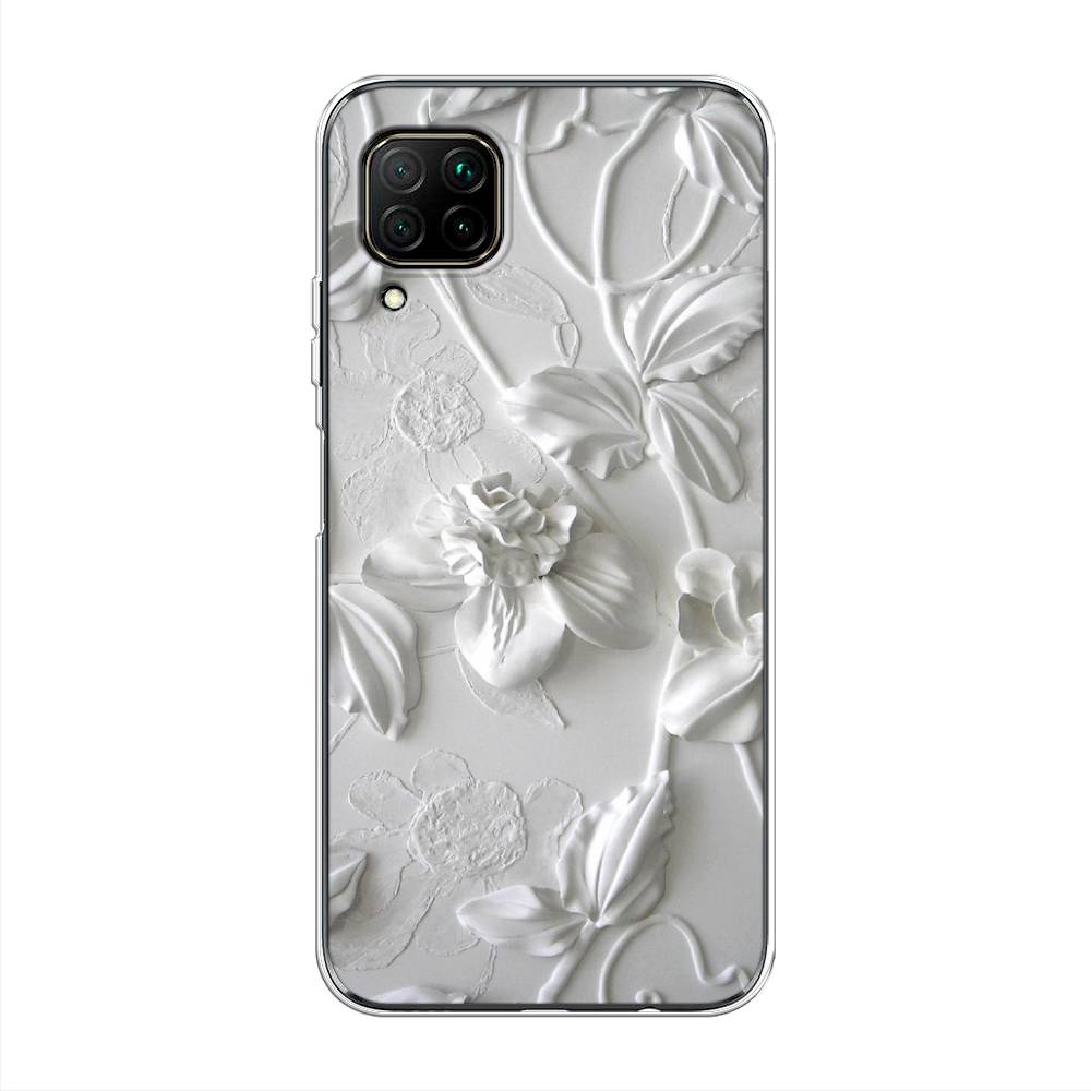 

Чехол Awog на Huawei P40 Lite "Гипсовые цветы", 611650-7