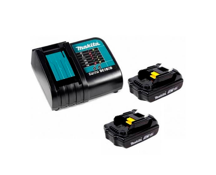 

Аккумулятор с зарядным устройством Makita BL1815N + DC18SD (18В/1.5 а*ч + 7.2-18В), BL1815N + DC18SD (18/1.5 * + 7.2-18)