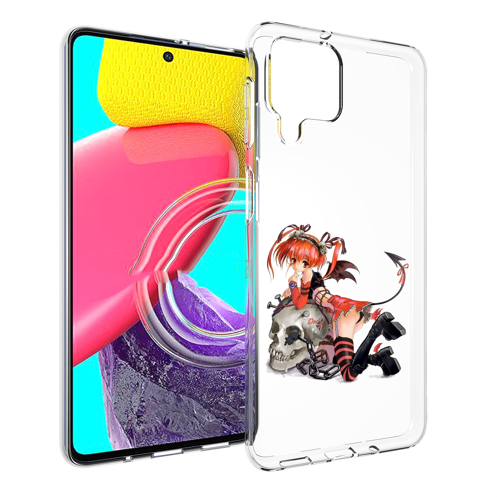 

Чехол Mypads Аниме Для Samsung Galaxy M53 (Sm-M536), Прозрачный, Tocco