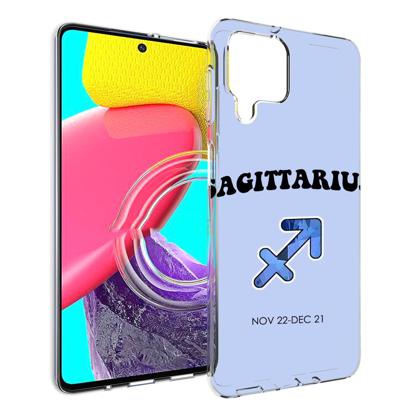 

Чехол Mypads Знак Зодиака Стрелец 1 Для Samsung Galaxy M53 (Sm-M536), Прозрачный, Tocco