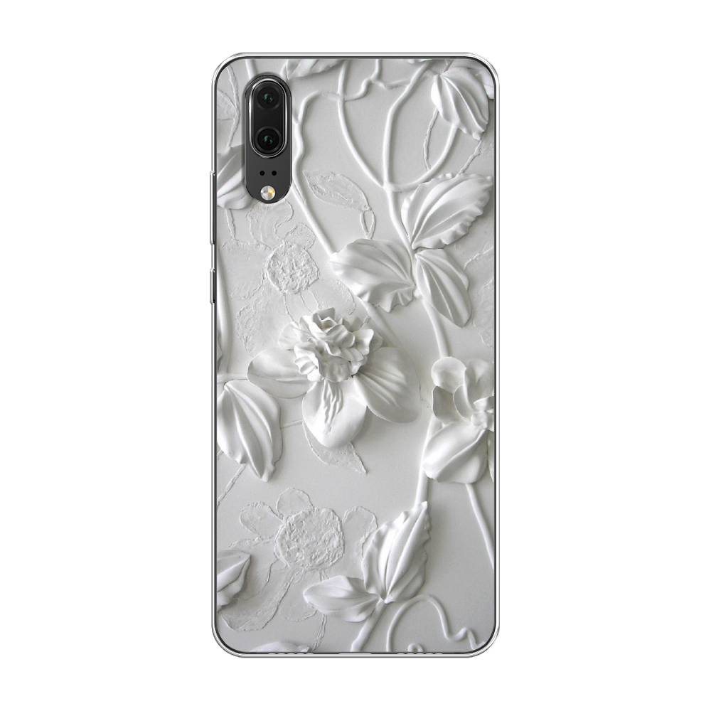 

Чехол Awog на Huawei P20 "Гипсовые цветы", 64350-7