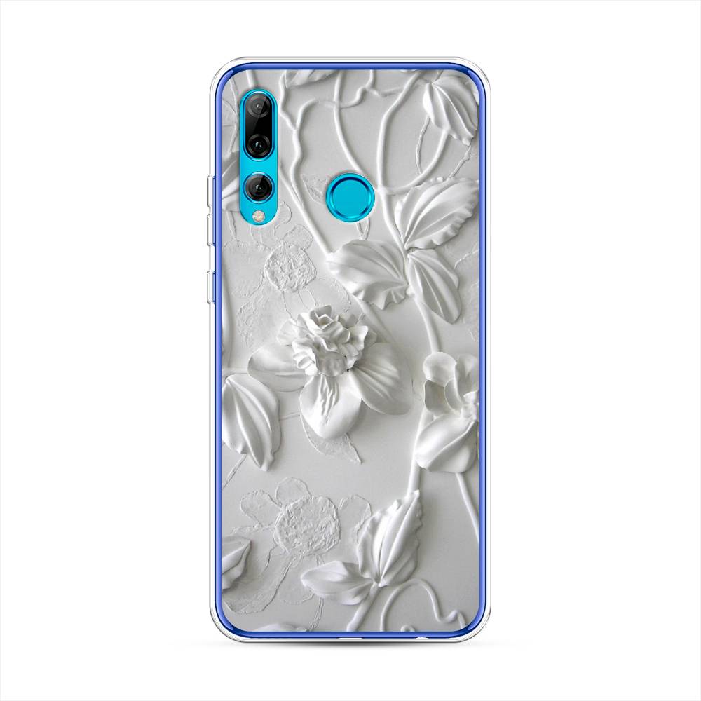 

Чехол Awog на Huawei P Smart Plus 2019 "Гипсовые цветы", 69250-7