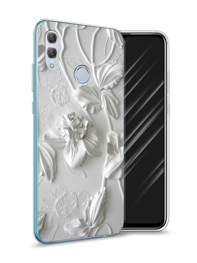 

Чехол Awog на Huawei P Smart 2019 "Гипсовые цветы", 67250-7