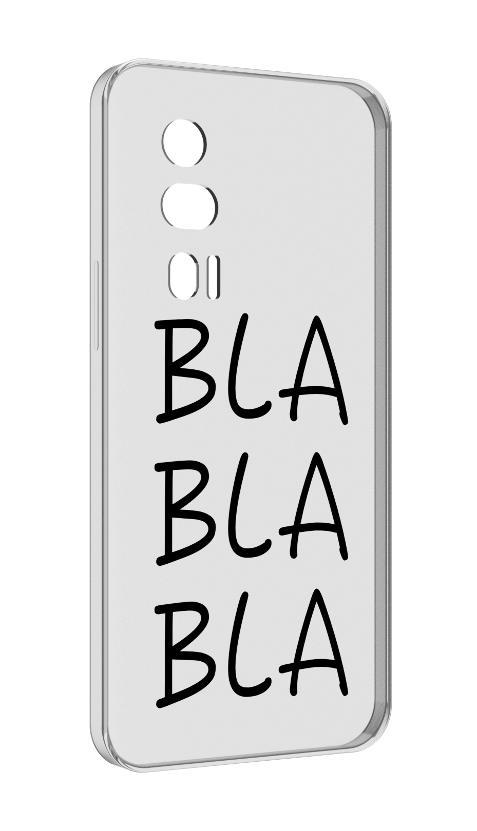 

Чехол MyPads Bla-Bla для Xiaomi Redmi K60 противоударный, Tocco