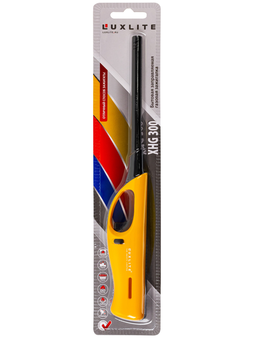 

Кухонная зажигалка Luxlite XHG 300 RUS5 Yellow, Желтый, XHG 300 3242 5544