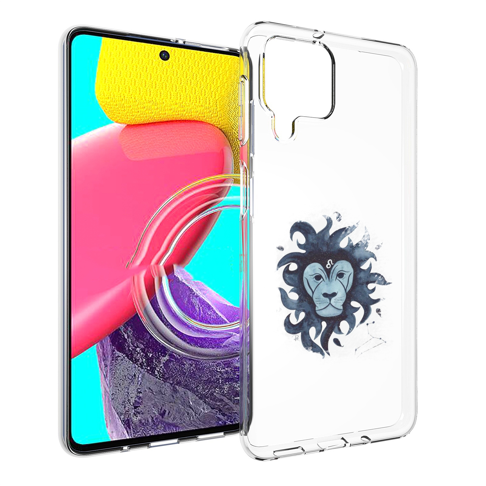 

Чехол Mypads Знак Зодиака Лев 5 Для Samsung Galaxy M53 (Sm-M536), Прозрачный, Tocco
