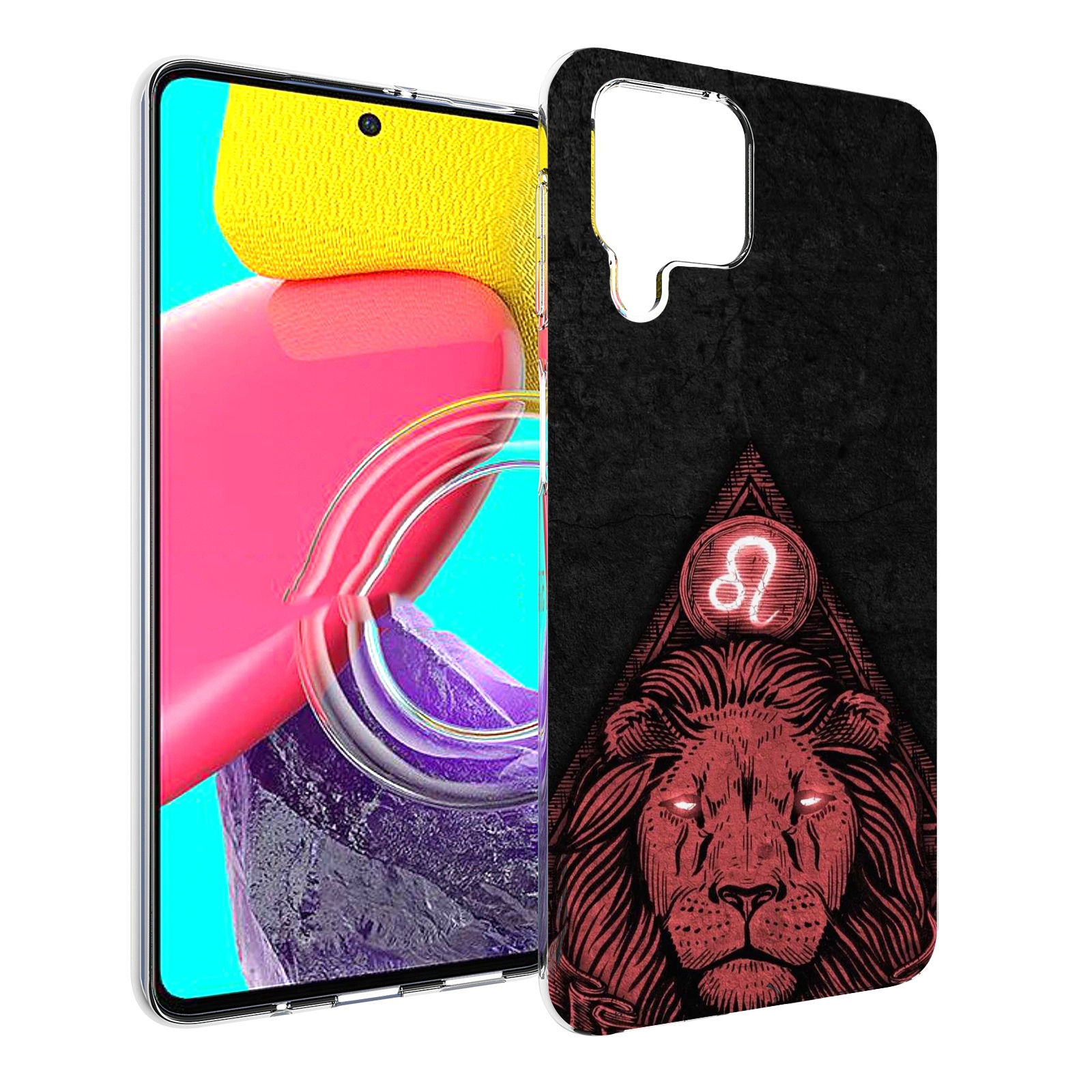 

Чехол Mypads Знак Зодиака Лев 4 Для Samsung Galaxy M53 (Sm-M536), Прозрачный, Tocco