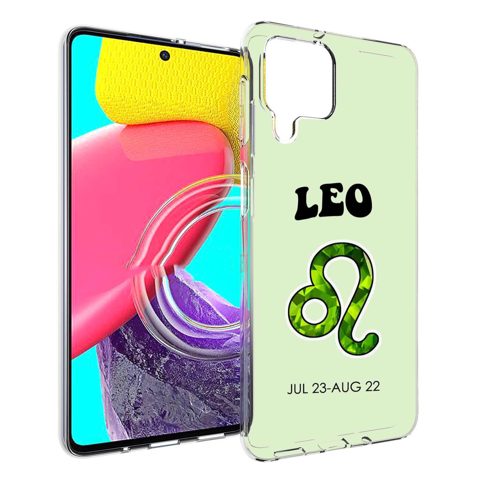 

Чехол Mypads Знак Зодиака Лев 1 Для Samsung Galaxy M53 (Sm-M536), Прозрачный, Tocco