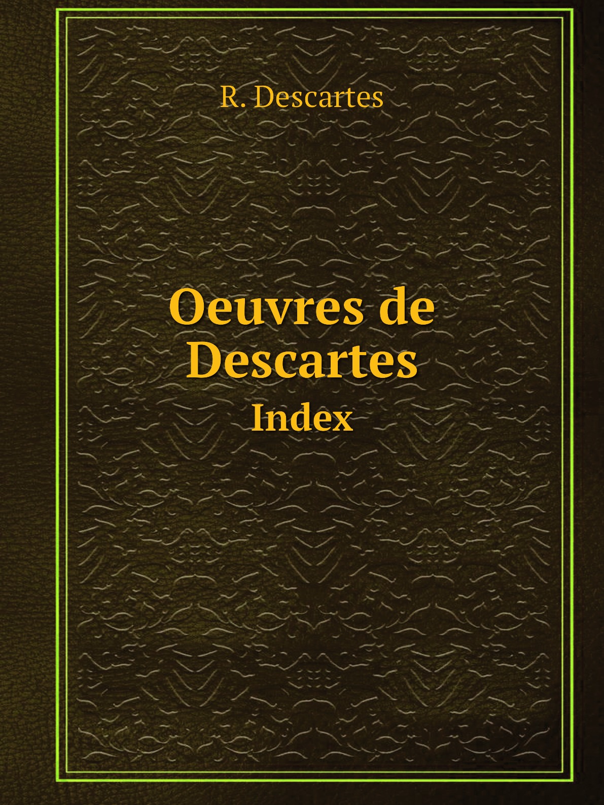 

Oeuvres de Descartes