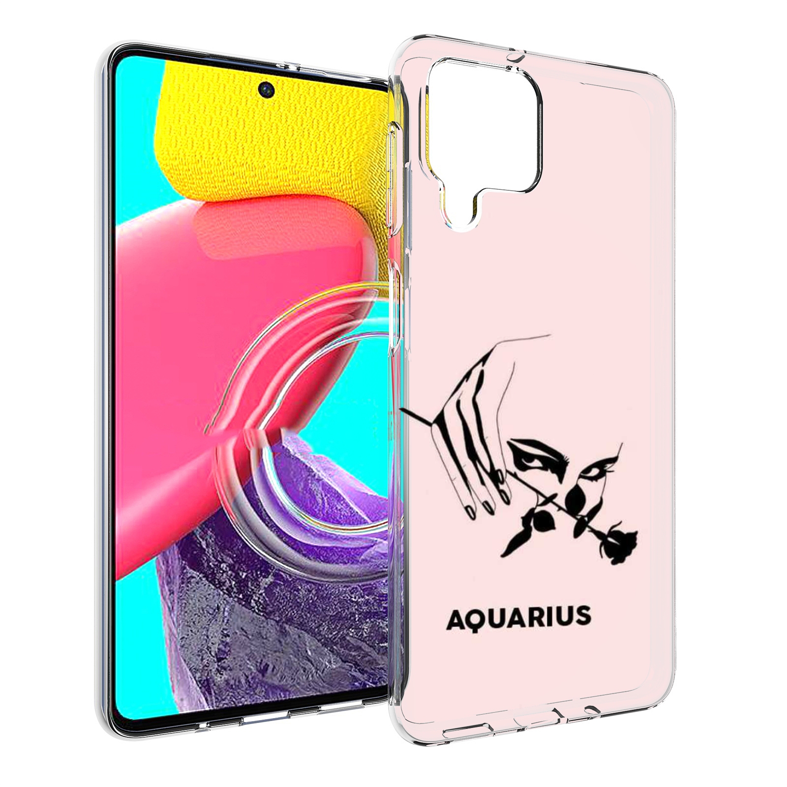

Чехол Mypads Знак Зодиака Водолеи 3 Для Samsung Galaxy M53 (Sm-M536), Прозрачный, Tocco