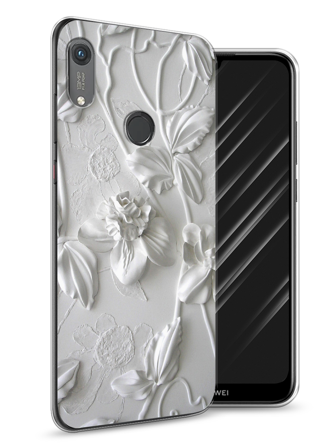 

Чехол Awog на Honor 8A (8A Pro/Prime) "Гипсовые цветы", 68750-7