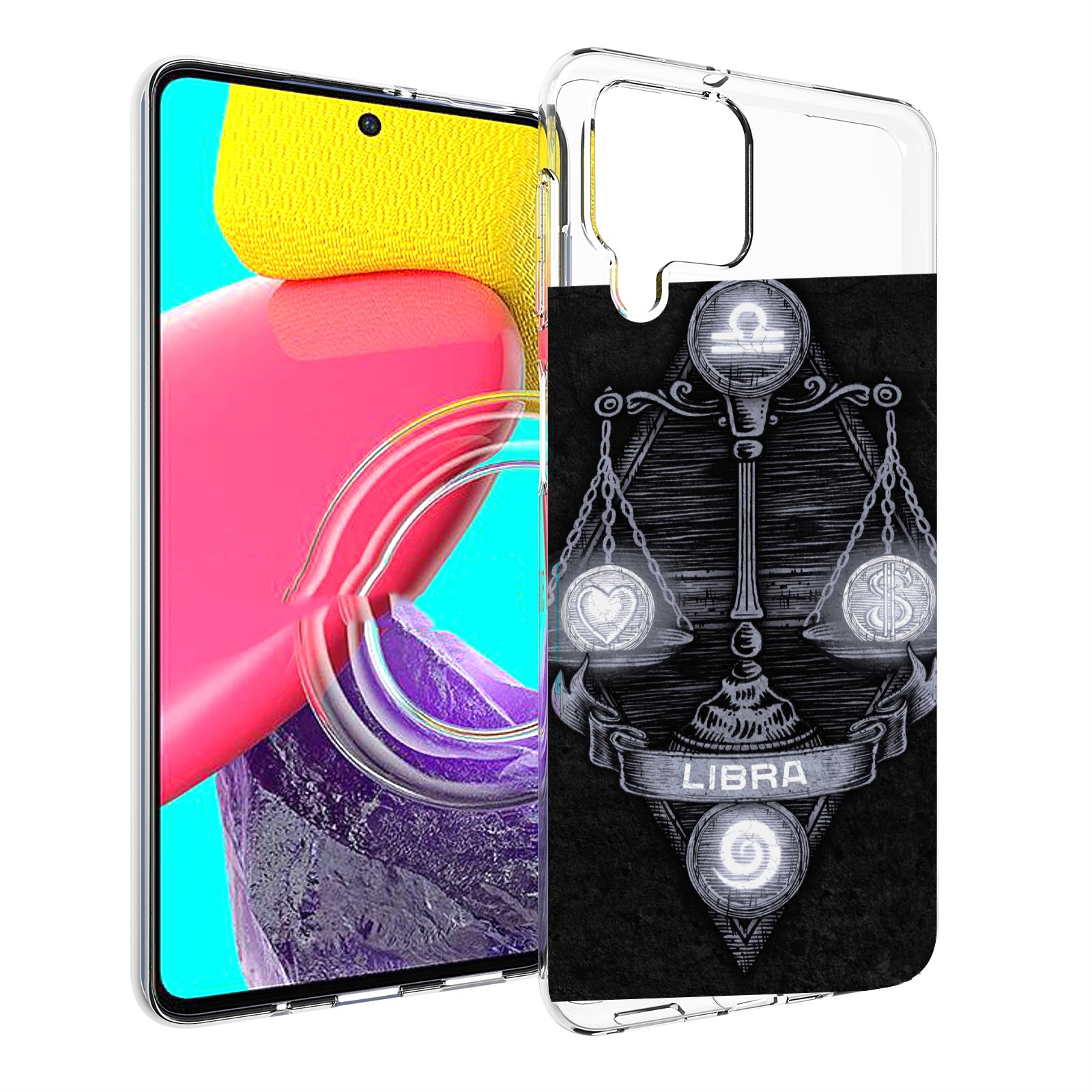 

Чехол Mypads Знак Зодиака Весы 2 Для Samsung Galaxy M53 (Sm-M536), Прозрачный, Tocco