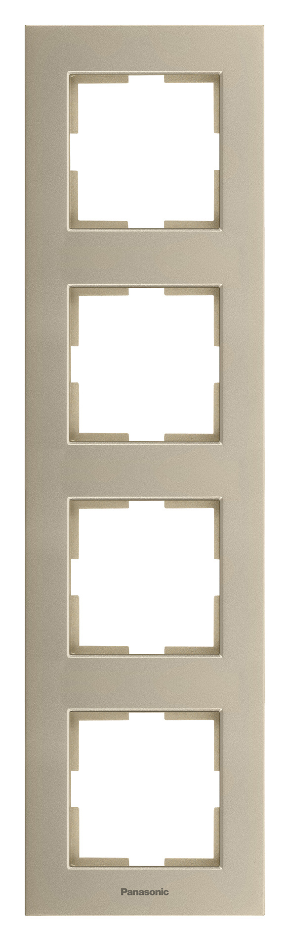 

Рамка Panasonic Karre Plus WKTF08142BR-RU 4x вертикальный монтаж пластик бронза (упак.:1шт