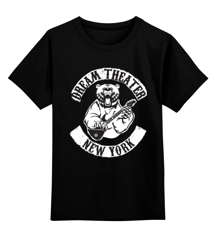 

Детская футболка Printio Dream theater цв.черный р.104, 0000000762468