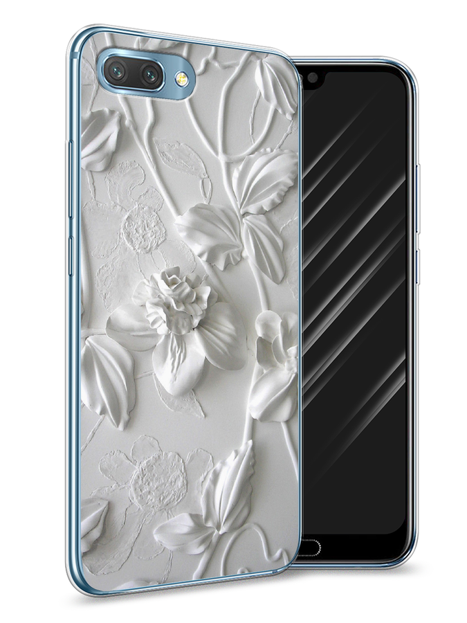 

Чехол Awog на Honor 10 "Гипсовые цветы", 65350-7