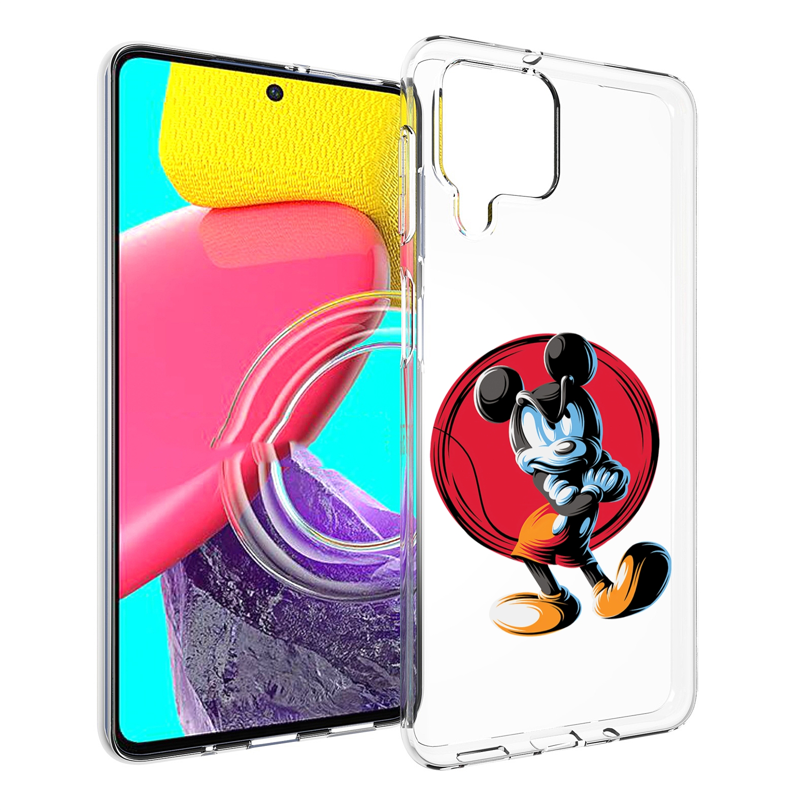 

Чехол Mypads Злой-Микки Для Samsung Galaxy M53 (Sm-M536), Прозрачный, Tocco