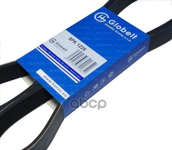 

Ремень Поликлиновой (Чехия) Globelt арт. 8PK1226