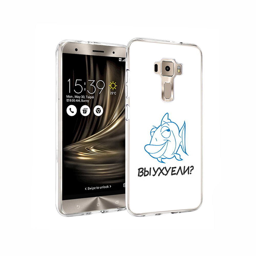 

Чехол MyPads Tocco для Asus ZenFone 3 вы ухуели, Прозрачный, Tocco