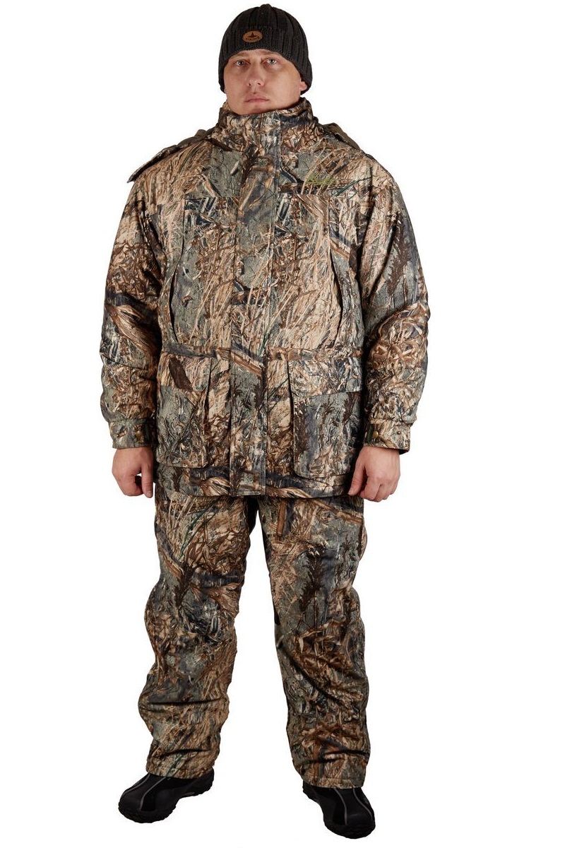 фото Комплект охотничий зимний kenora 2 (куртка+внутренняя куртка+брюки) 3 в1 (цвет old-grass canadian camper